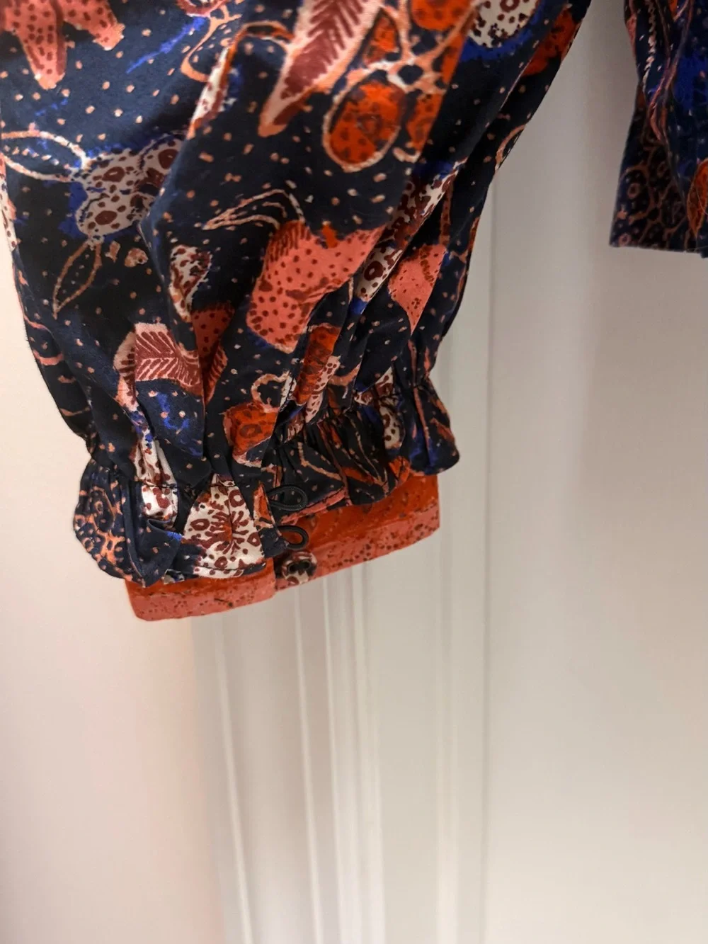 Ulla Johnson navy woven